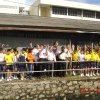 Guru-guru dan murid-murid SJK(C) Chong Hwa Caw 1, Butterworth mengambil bahagian dalam lontaran EM Mud Ball pada 15-5-2009
